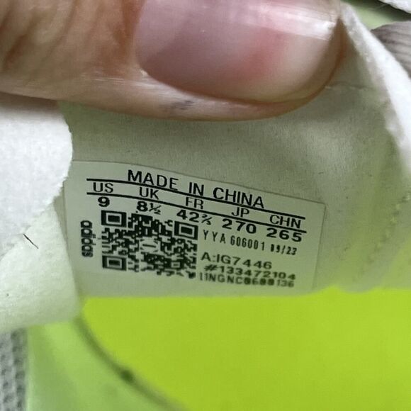 Adidas Mens Size 9 Adizero Sprintstar Cleats Track Green Spark Athletic Shoes - Picture 10 of 10